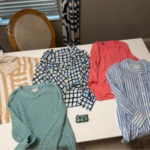 Women large Clothing Bundle blouses